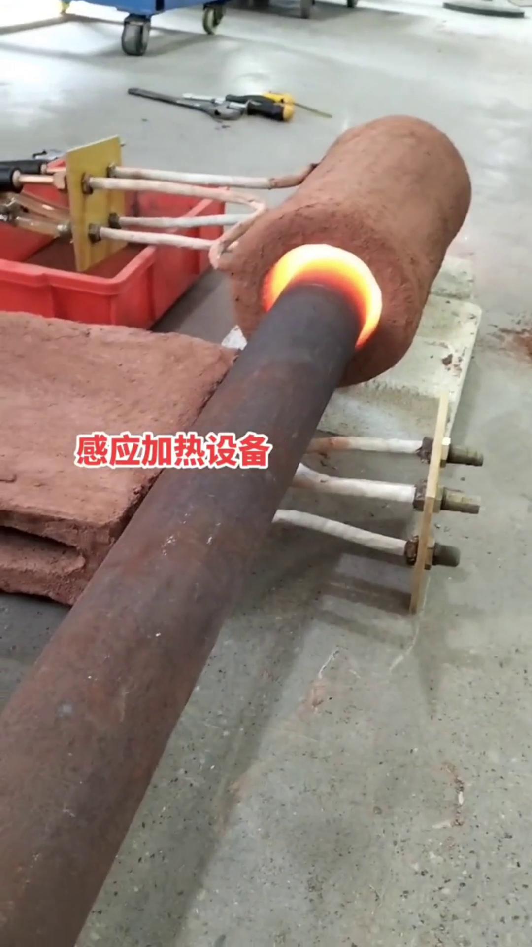 中频麻豆中文字幕加热设备 钢管铁管加热退火炉 铁匠打铁神器