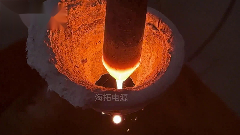 40KW的超高频麻豆中文字幕加热设备，频率800Khz，用